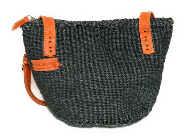 BOLSO DE MANO DE SISAL ENDURE HECHO A MANO