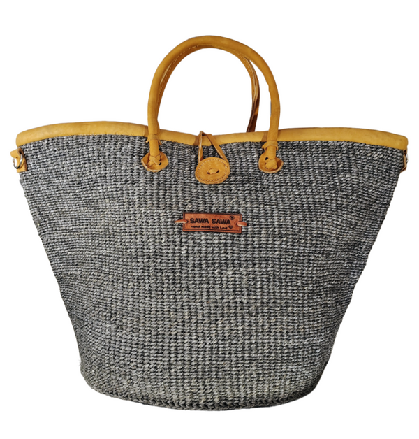 Ash Wisdom Handmade Sisal Straw Basket Tote