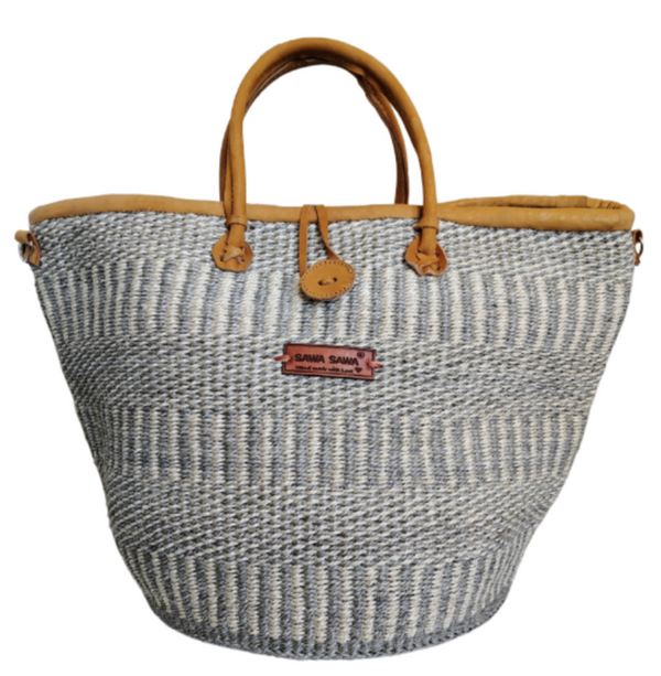 Ash Wisdom Handmade Sisal Straw Basket Tote