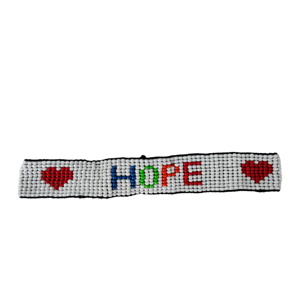 Hope and Hearts Handmade Maasai Beaded Bracelet