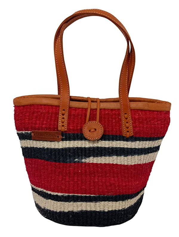 Bolso de mano de sisal hecho a mano Brave Balance