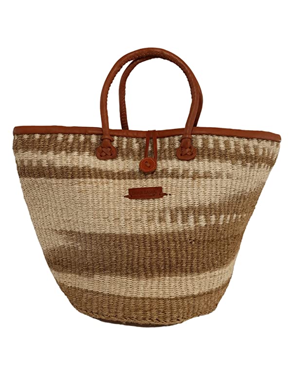 Bolsa de mano de sisal hecha a mano de Earth