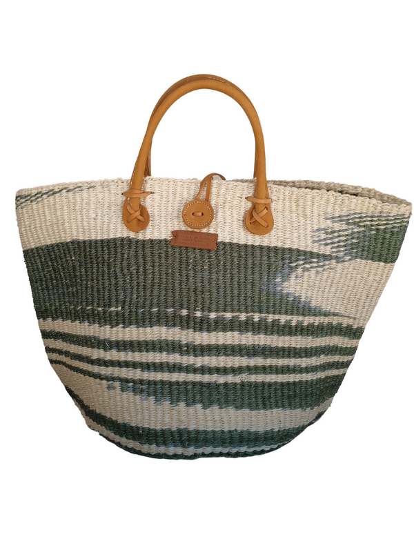 Renewal Handmade Sisal Straw Tote Basket